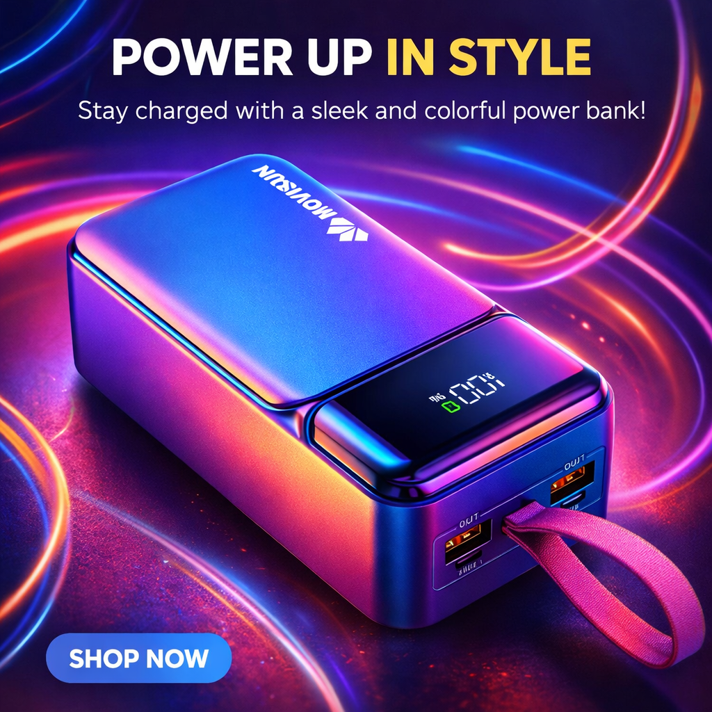 Movisun TitanPower  R5065 50000mAh – Energía ilimitada en tu bolsillo
