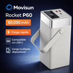 Movisun Rocket P60 60.000 mAh | Nunca Te Quedes Sin Batería