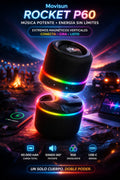 Movisun Twin | Parlante Bluetooth 2 en 1 Magnético con 10W de Potencia