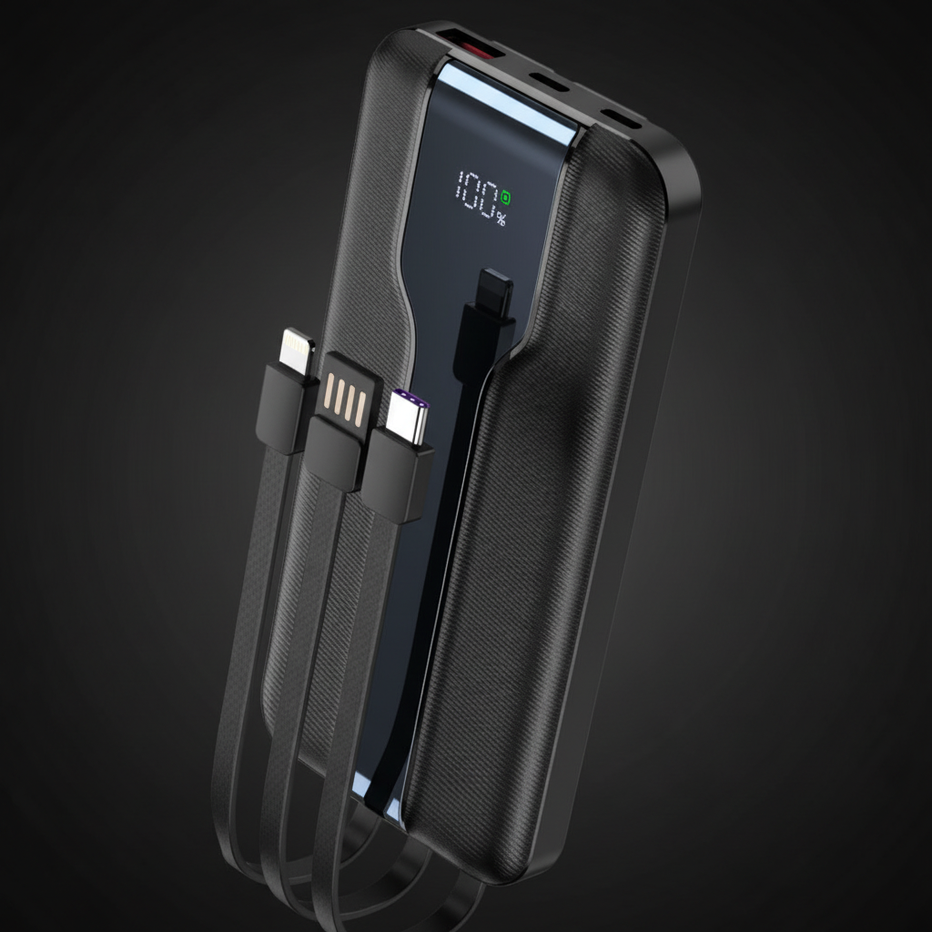 Power bank fondo oscuro