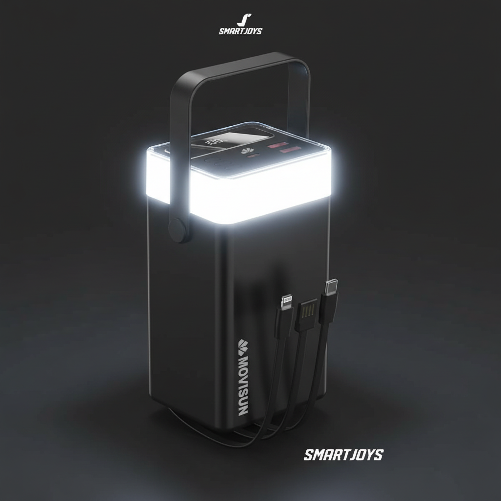 Power Bank Luz Blanca Intensa